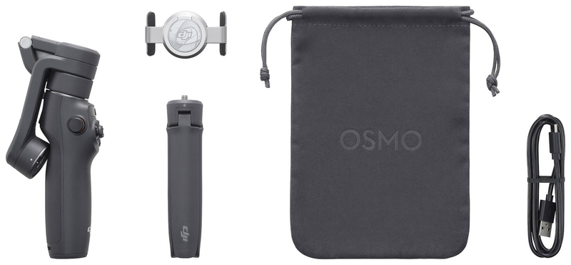Dji Osmo Mobile 6 Gimbal Elektrisch 1/4 Zoll Schwarz Bluetooth Handy Halterung B-Ware