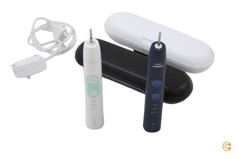 Brosse à dents électrique sonique Philips HX6851/34 Sonicare (incomplète), produit de seconde main.