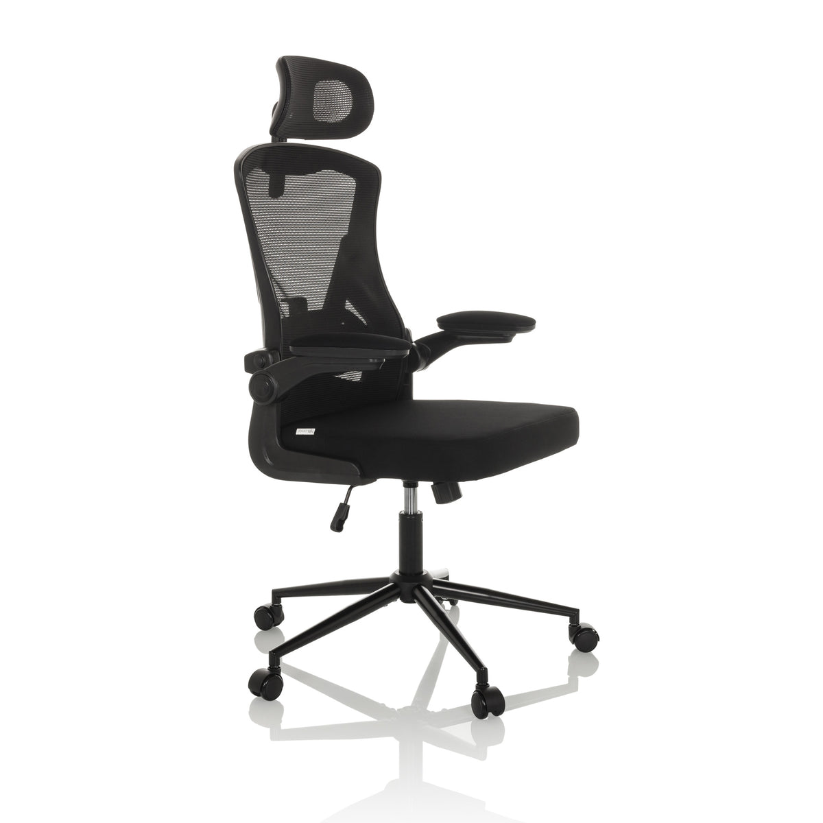 hjh OFFICE Chefsessel ARIGANO Bürostuhl mit Wippmechanik und Kopfstütze schwarz - 4064323036333