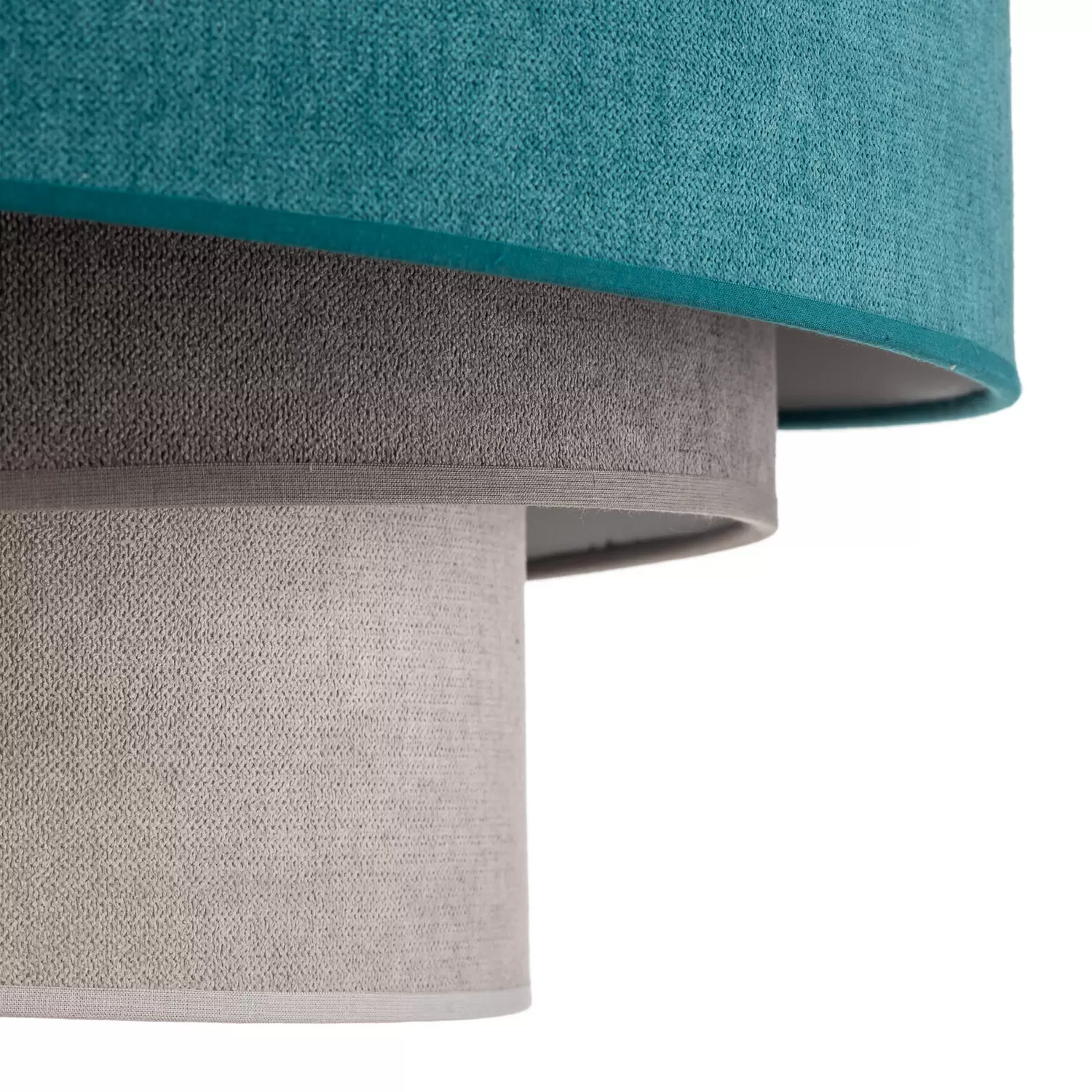 B-Ware Deckenlampe Pastell Trio 60cm Türkis/Grau/Hellgrau Deckenleuchte Lampe Leuchte