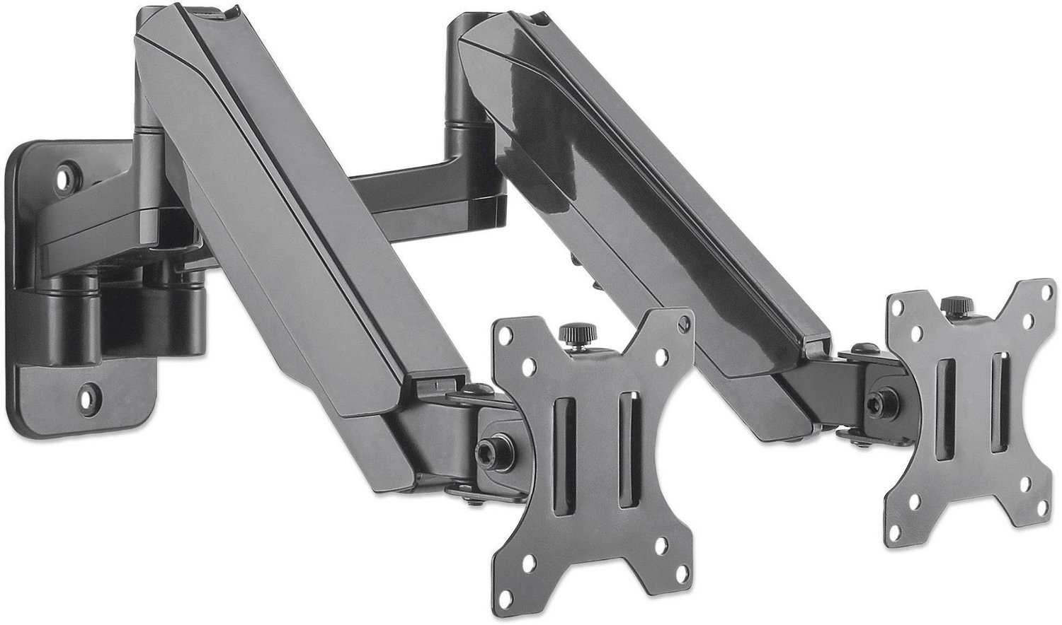 B-Ware Manhattan 461627 2fach Monitor Wandhalterung 17"   32" Wand Halterung Wandhalter