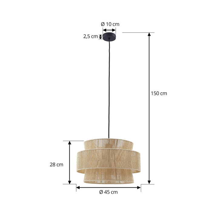 Lindby Anuva Hängeleuchte Hängelampe Leuchte Lampe Pendelleuchte Pendellampe