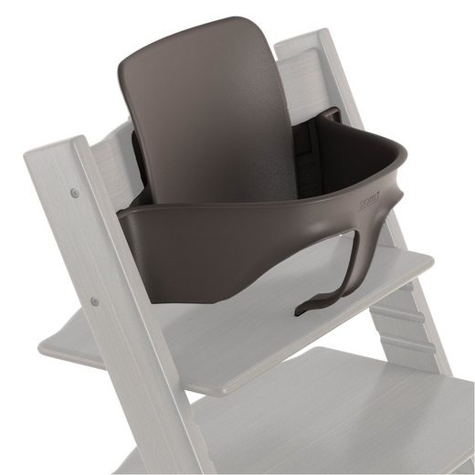 Stokke Tripp Trapp Baby Set Kindersitz Babysitz Treppenhochstühle Hazy Grey B-Ware
