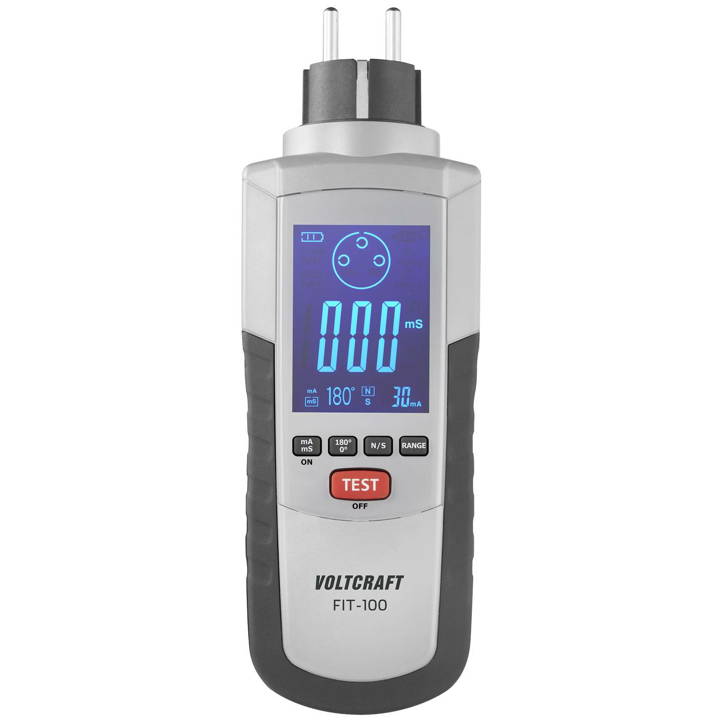 B-Ware Voltcraft Fit 100 Installationstester Vde Prüfgerät Steckdosentester Messgerät