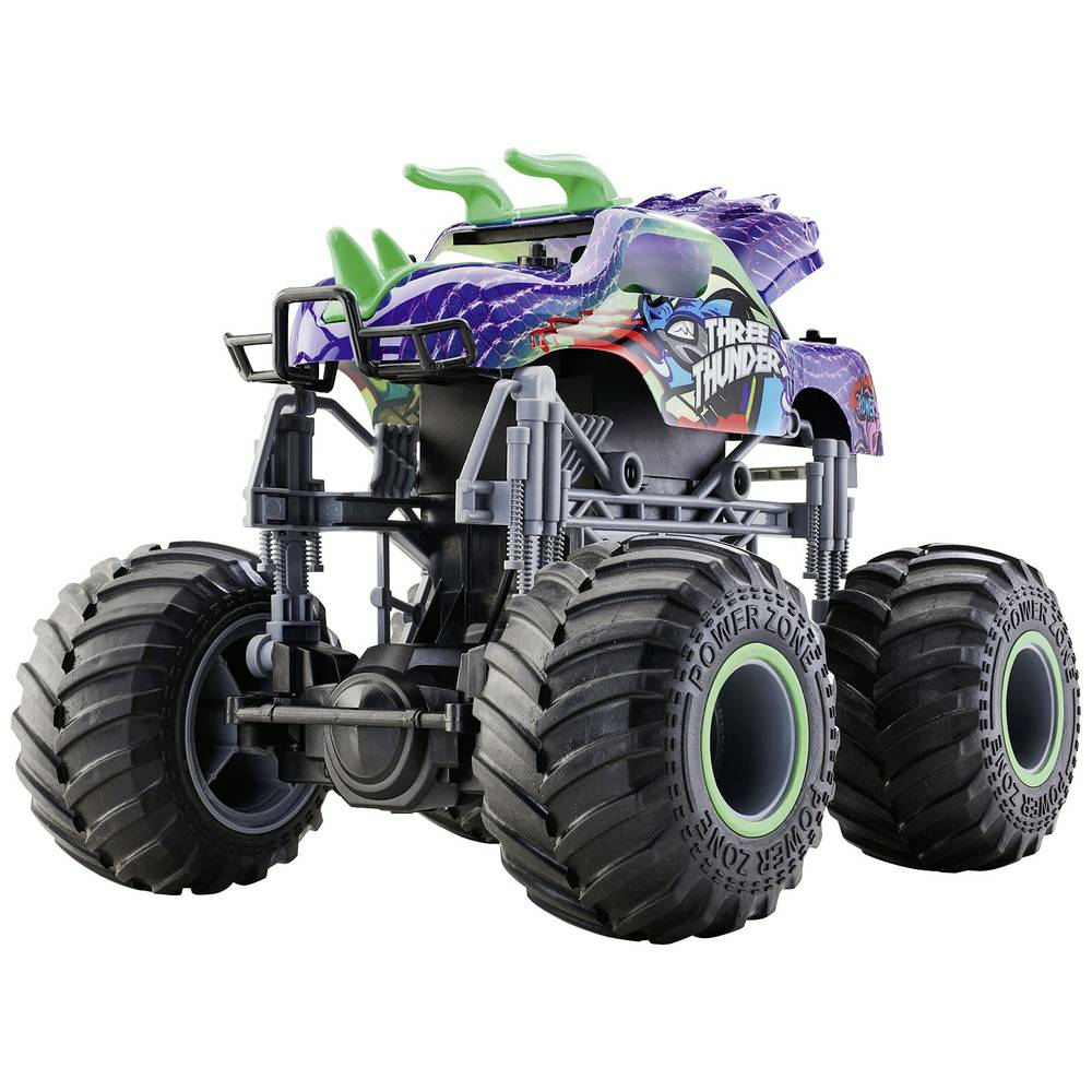 Revell 24556 RV RC Dino Monster Truck "Three Thunder" RC Modellauto DEFEKTWARE