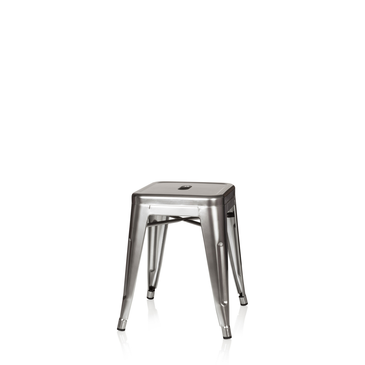 B-Ware Hjh Office Hocker Sitzgelegenheit Bistrohocker Vantaggio Metallic