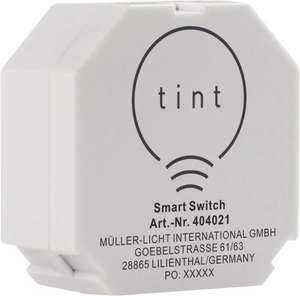 Ampoule connectée Müller-Licht avec contrôleur de teinte et fonction minuterie pour la maison connectée