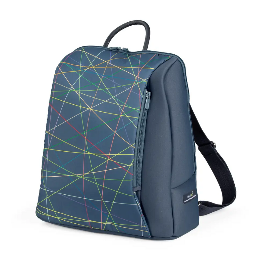 Peg Pérego Wickelrucksack Rucksack New Life 2021 Mit Wickelunterlage Blau B-Ware - 8005475415344