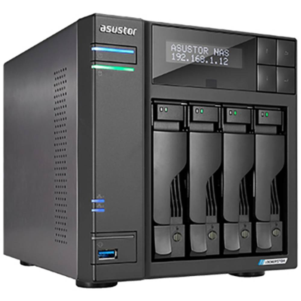 B-Ware Asustor As6604 T Nas Server 4 Bay 3x Usb 3.2 Gen 1 Hub