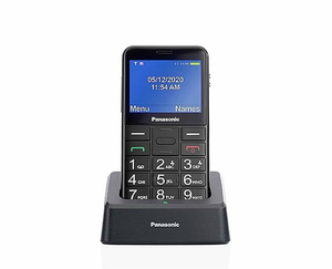 B-Ware Panasonic Senioren Handy Seniorenhandy 1400 M Ah 320 X 240 Pixel 1800 M Hz Schwarz