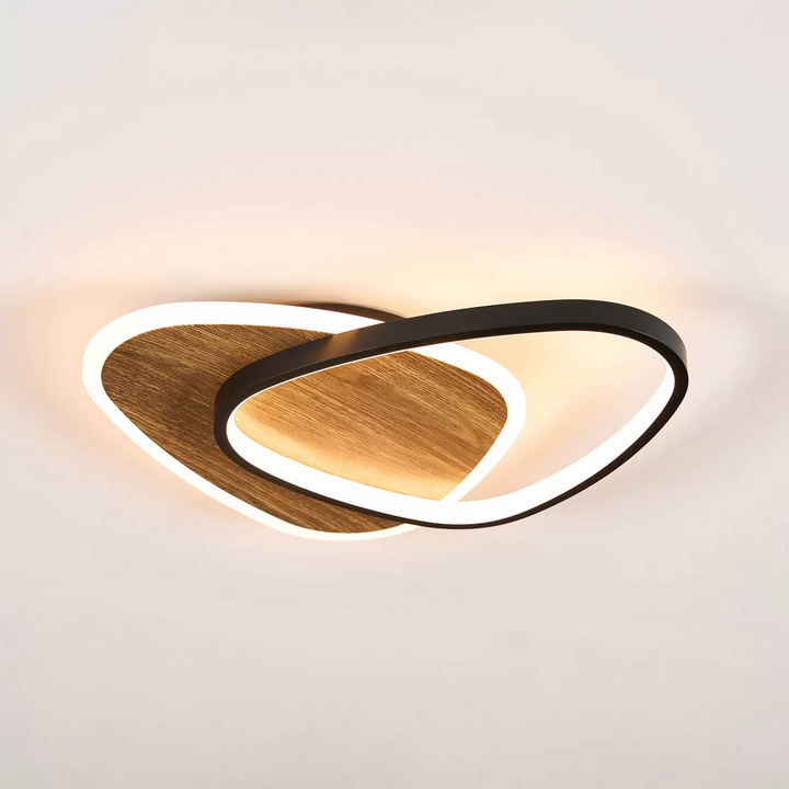 Eco Light Led Wandleuchte Ovest Holz Hell Länge 45 Cm Holz Cct Wandlampe Lampe B-Ware - 4250294319593