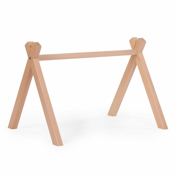 Childhome Tipi Play Gym Babyspielzeug Spielbogen Motorikspielzeug Holz Natur B-Ware