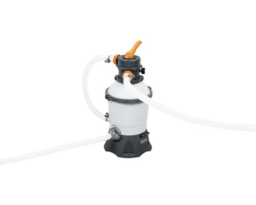 B-Ware Bestway Aufstellpool Framepool Set 488x244x122cm Sandfilter Chem Connect Leiter