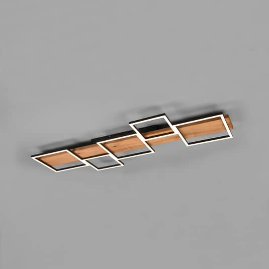 Trio Lighting Led Deckenlampe Harper Deckenleuchte Lampe Leuchte 5 Quadraten  B-Ware
