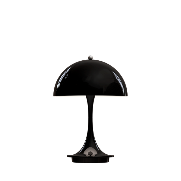 Louis Poulsen Panthella Portable Metal Tischlampe Tischleuchte Lampe Schwarz Usb B-Ware