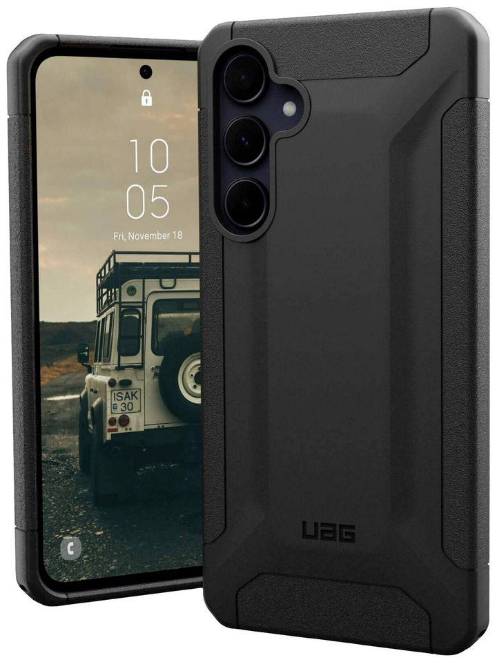 Urban Armor Gear Outdoorcase Schutzhülle Samsung Galaxy A35 5G Schwarz Stoßfest