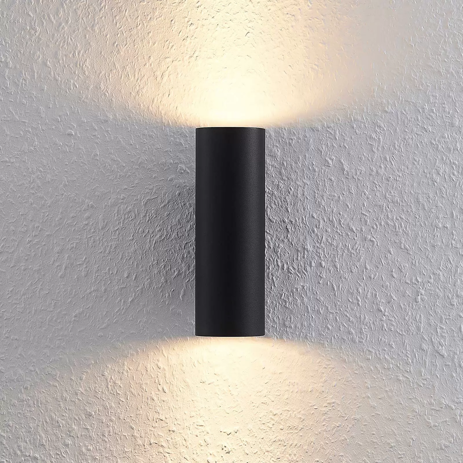 B-Ware Lindby Wandleuchte Wandlampe Lampe Gu10 2 X 35 W Schwarz Dimmbar Ip20 230 V821