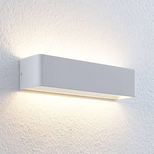 Lindby LED-Wandleuchte Lonisa Wandleuchte Flurleuchte Lampe Leuchte Metall Weiß