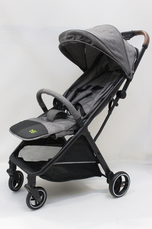 B.O. Start Klar Smartfold Kinderwagen Kinderbuggy Buggy Korb Light Grey Melange B-Ware