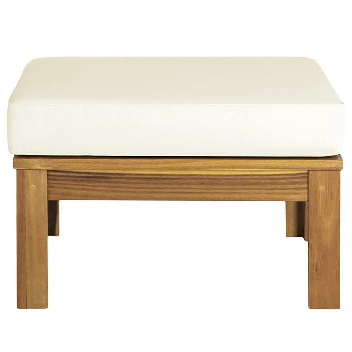 BUTLERS Loungehocker LEXI Hocker Gartentisch Sitzhocker Gartenhocker