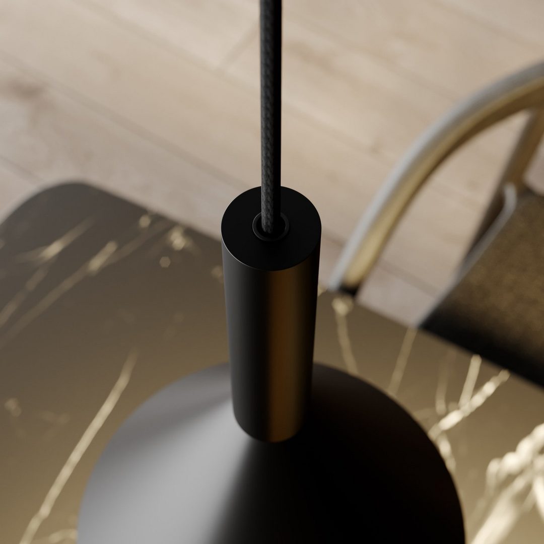 Arcchio Tadej Pendelleuchte Hängeleuchte Lampe Leuchte 4 Flammig Schwarz Weiß497 B-Ware - 4251096576306