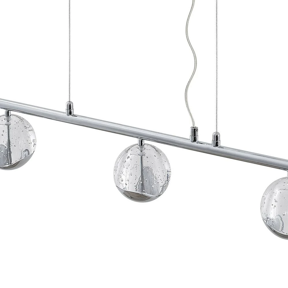 Lucande Kilio Led Hängeleuchte Hängeleuchte Hängelampe Leuchte 5 Flammig Chrom B-Ware - 4251911744002