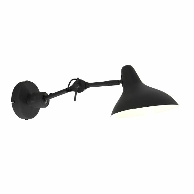 Anne Light Wandleuchte Kasket Wandlampe Lampe Leuchte Leselampe 1 fl. Schwarz