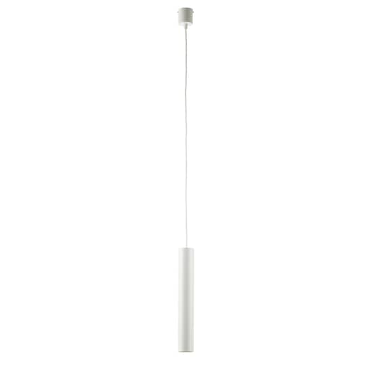 Ideallux Led Pendelleuchte Look Deckenlampe Hängeleuchte In Schmaler Form Weiß B-Ware - 8021696104935
