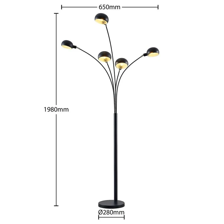 B-Ware Lindby Jewa Stehleuchte Standleuchte Leseleuchte Leuchte Lampe Leselampe Led926