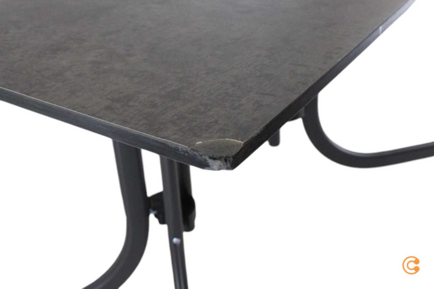 B-Ware Siena Garden Klapptisch Sola Tisch Terrassentisch 120x80cm Anthrazit Siehe Fotos