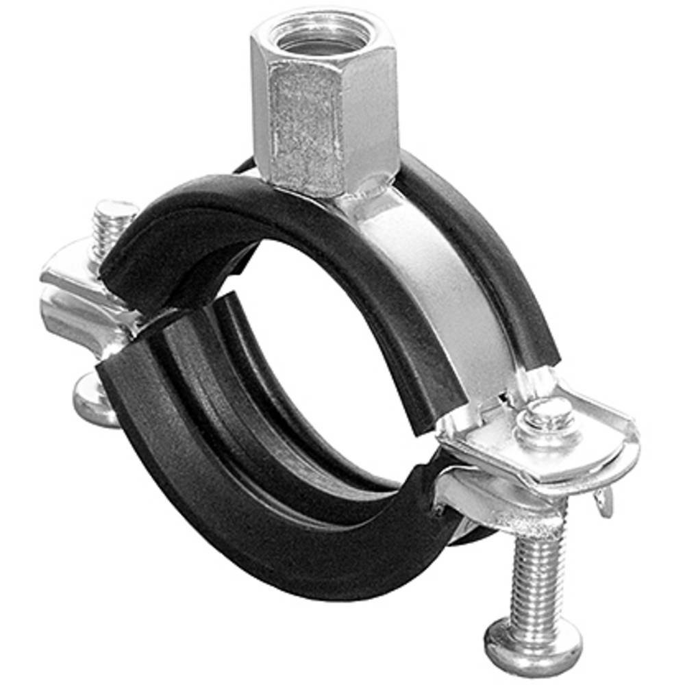 Collier de serrage pour tuyau Fischer 539457 de qualité B, collier de serrage Frs L Universal 101 110, 10 pièces.