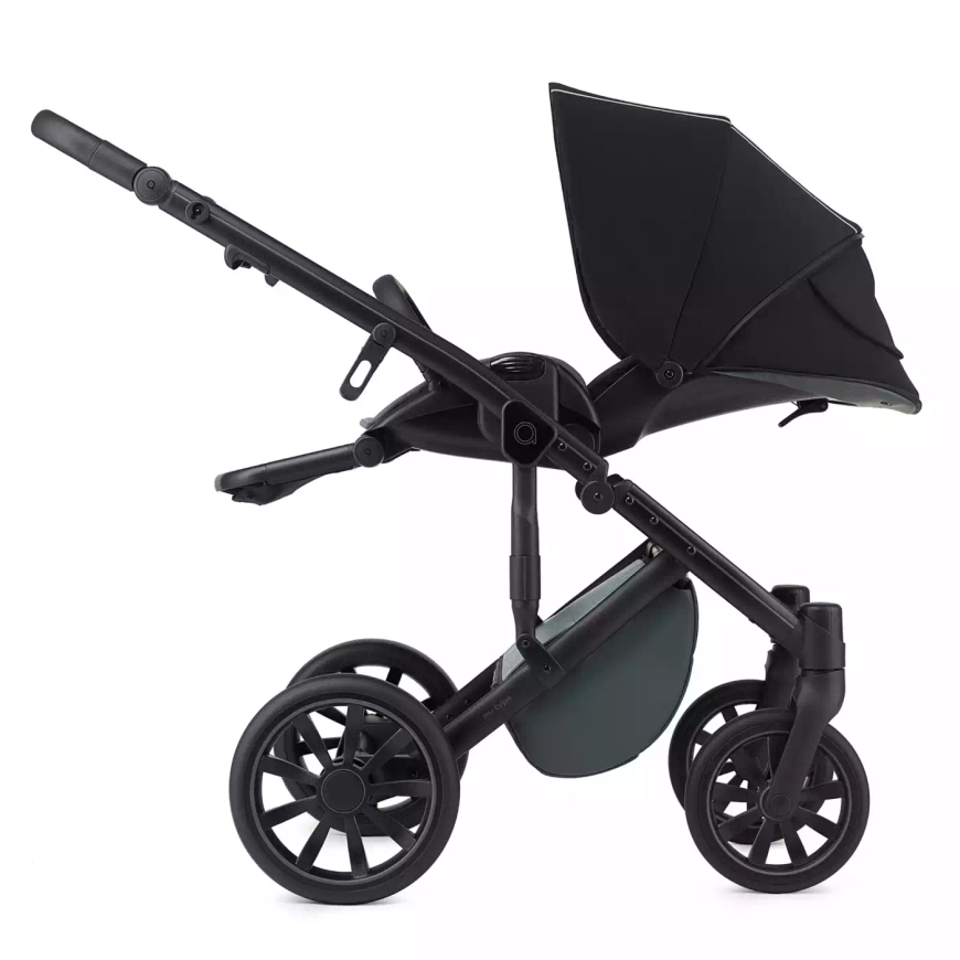 B-Ware anex m/type Casual Green Kombi-Kinderwagen Babywagen Babywanne Sitzeinheit