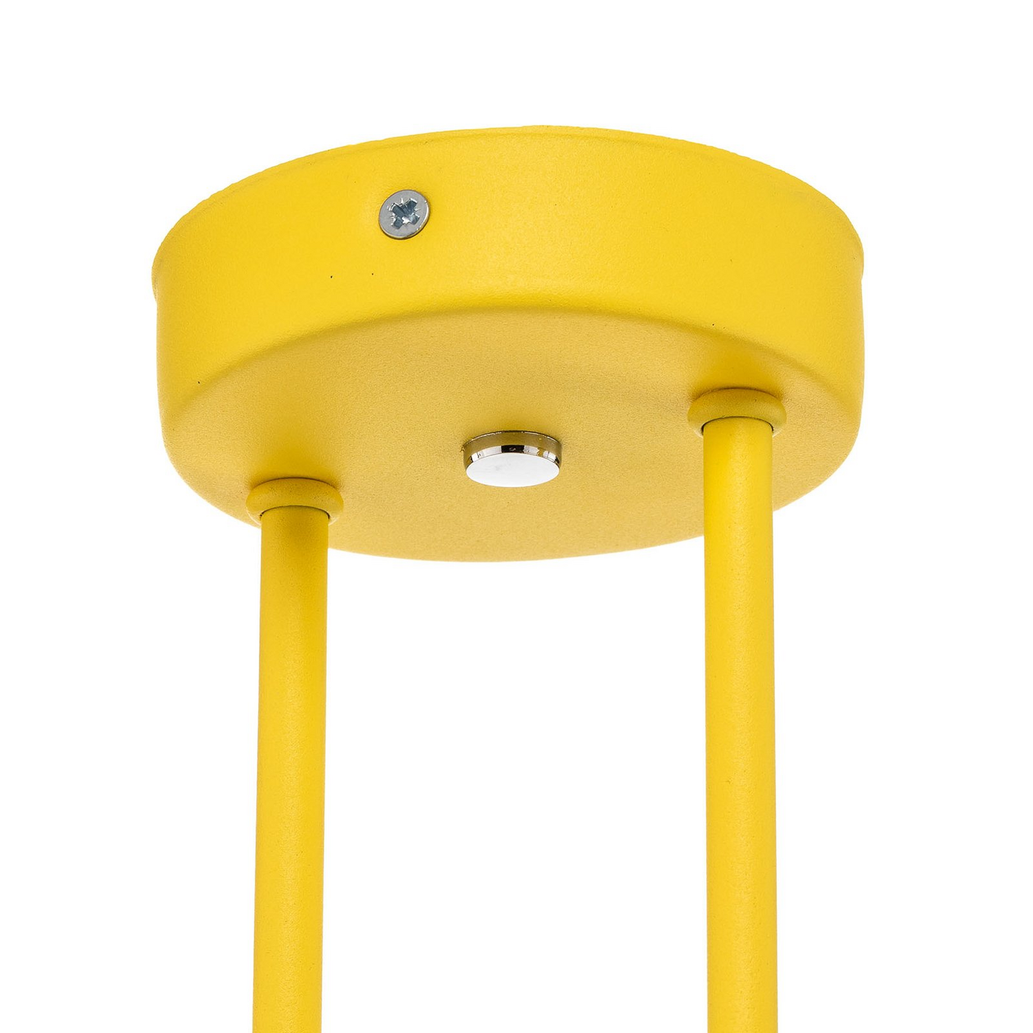 B-Ware Argon Deckenleuchte Mado Deckenlampe Deckenlicht Lampe Stahl Gelb Zweiflammig