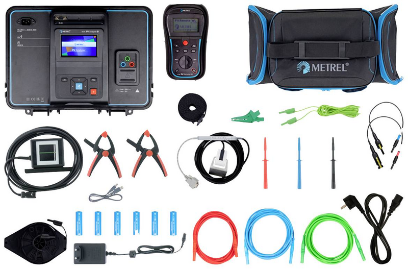 Metrel Mi 3115 St Netz Analysegerät Netz Analysegerät Cat Ii 300 V Usb Kabel Usb B-Ware