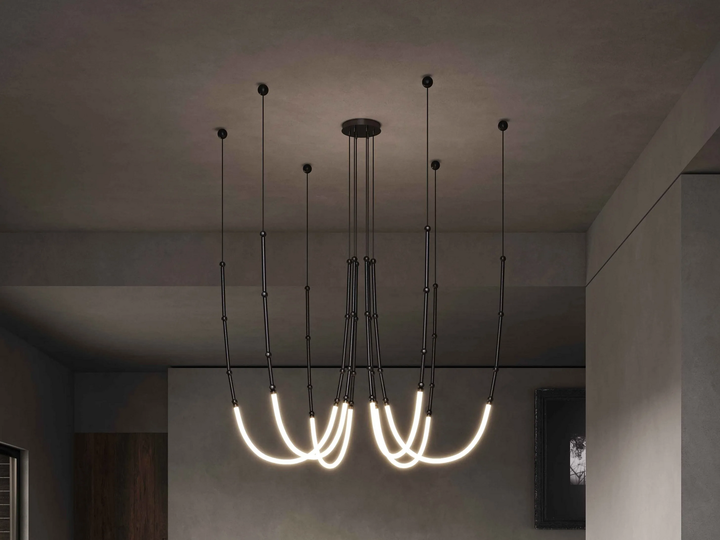 Karman Leda LED-Hängelampe Hängeleuchte Lampe Leuchte Pendellampe Licht