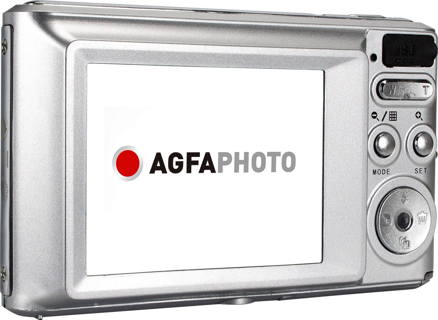 B-Ware Agfa Photo Dc5200 Digitalkamera Kamera Kompaktkamera 21.0 M Pix 720p Lcd Silber