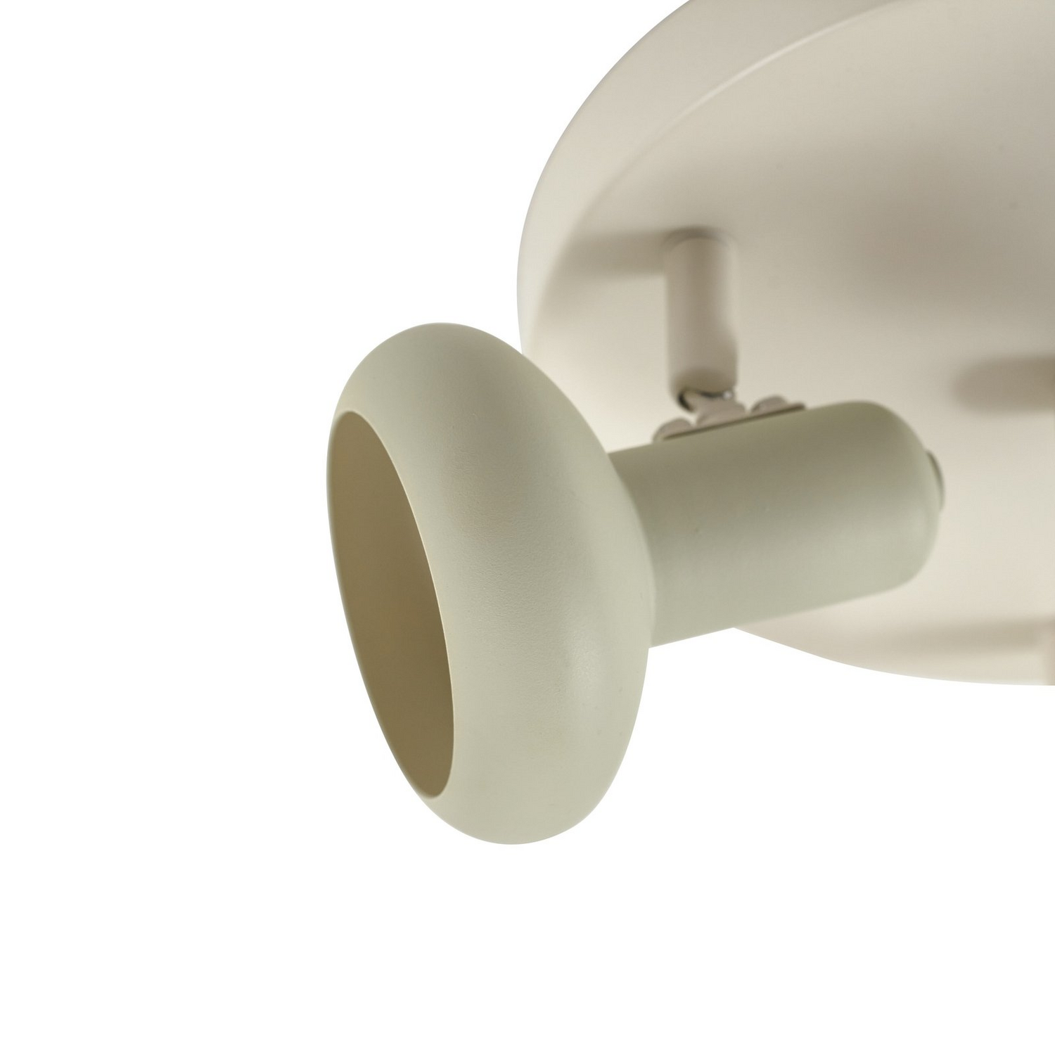 B-Ware Lindby Deckenstrahler Huby Deckenlampe Leuchte 3 Flammig Creme/Hellgrün Eisen267