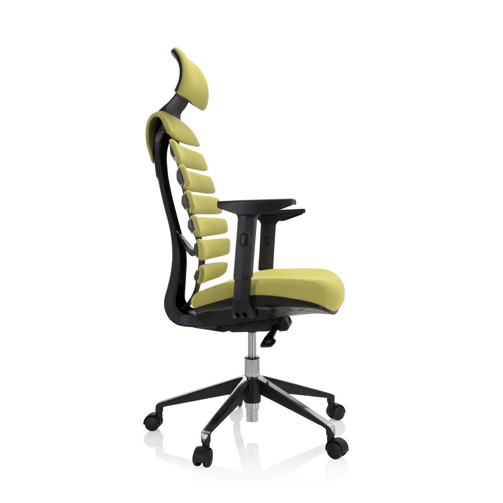 hjh OFFICE Bürostuhl Drehstuhl Chefsessel ERGO LINE II PRO Stoff grün SIEHE TEXT - 4064323013600