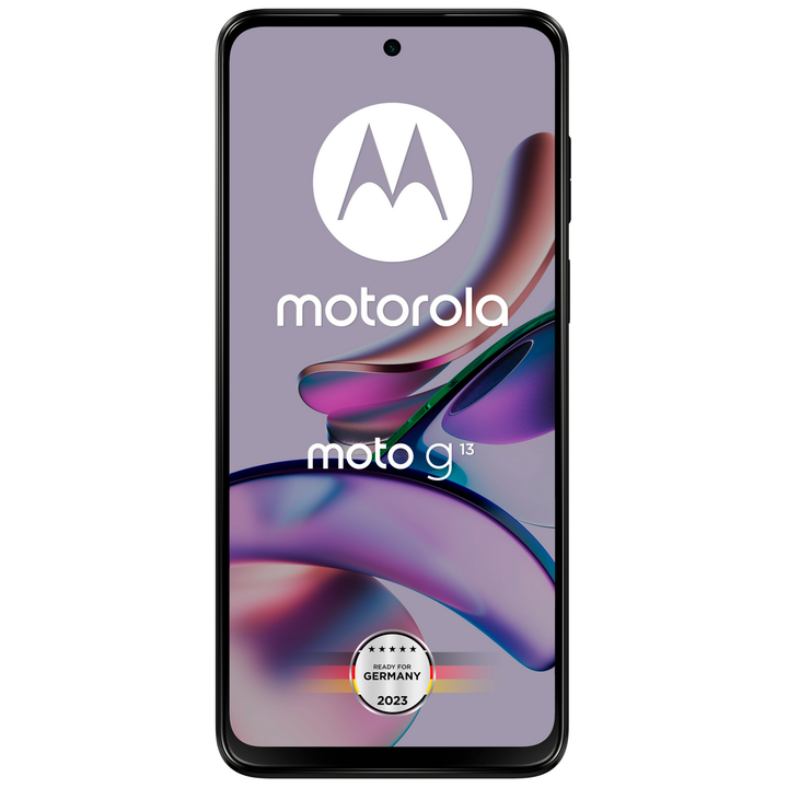Motorola moto g13 128 GB Matte Charcoal Smartphone Handy 4GB RAM Speicher 4G LTE