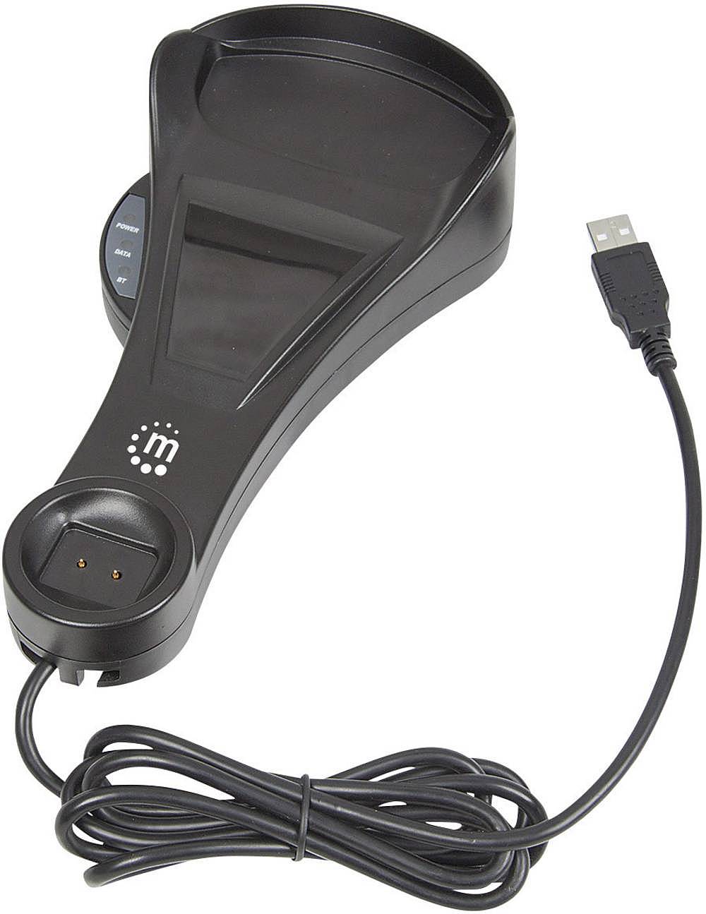 B-Ware Manhattan 178495 Ccd Bluetooth Barcode Scanner Scanner Kontakt Usb Kit Schw290