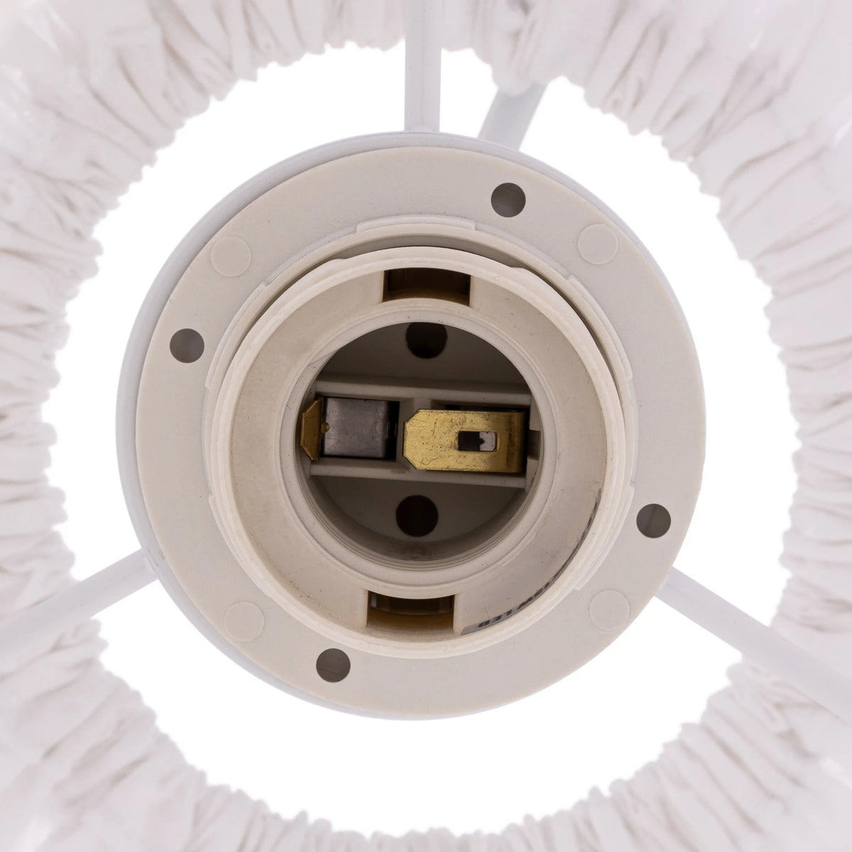 Envostar Orlanda Hängelampe Baumwolle weiß Ellipse Deckenlampe Lampe Leuchte - 4251911782509