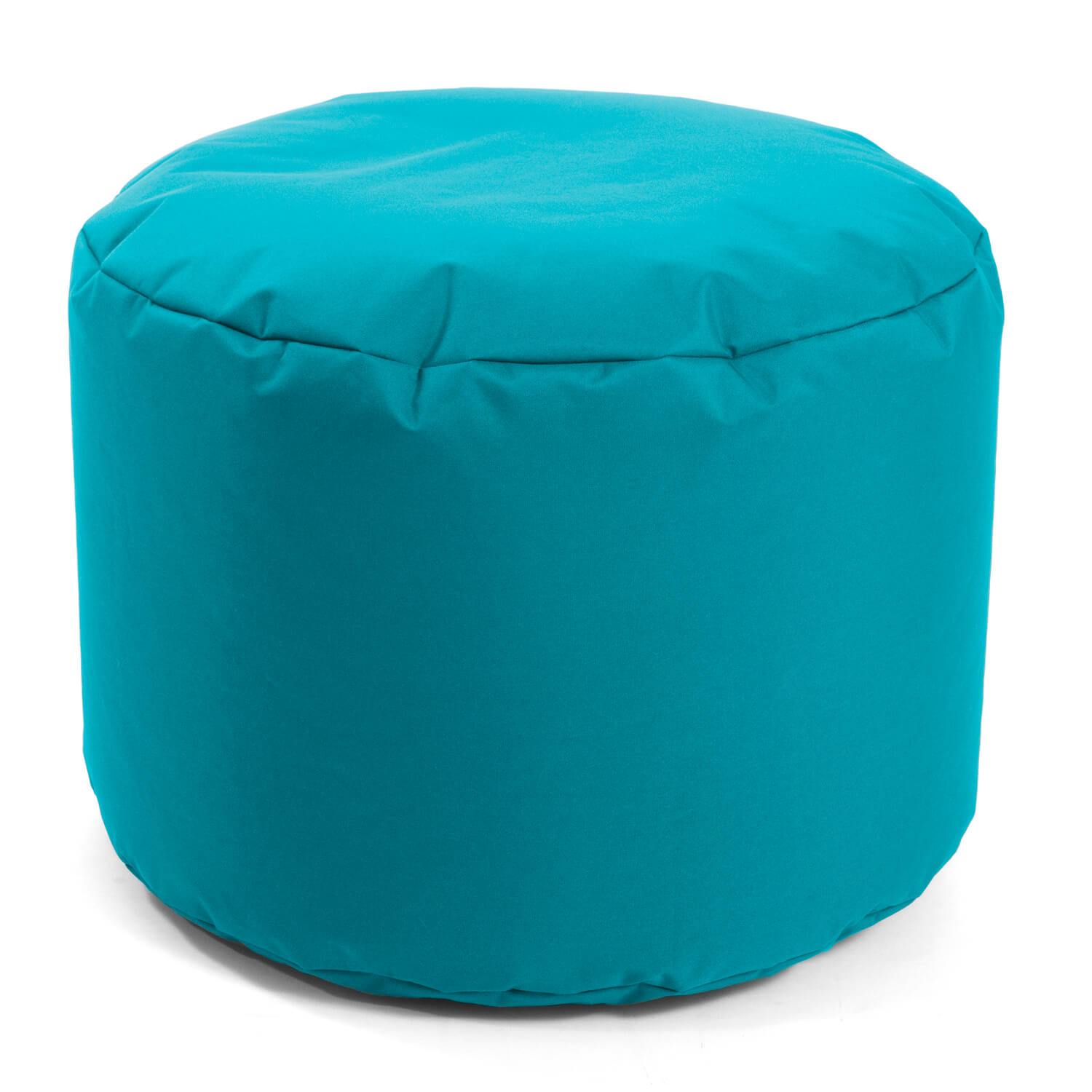 Mokebo Outdoor Pouf Hocker 60x40cm In Blau Türkis Für Balkon Garten Outdoormöbel B-Ware - 4260669187634