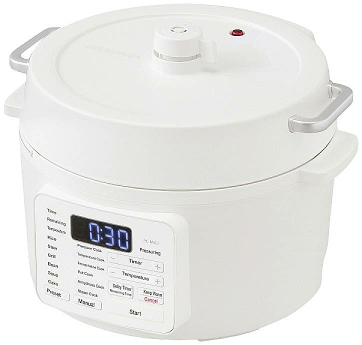 Multicuiseur WOOZOO by Ohyama Blanc, fonction minuterie, réglage automatique de la température, 265