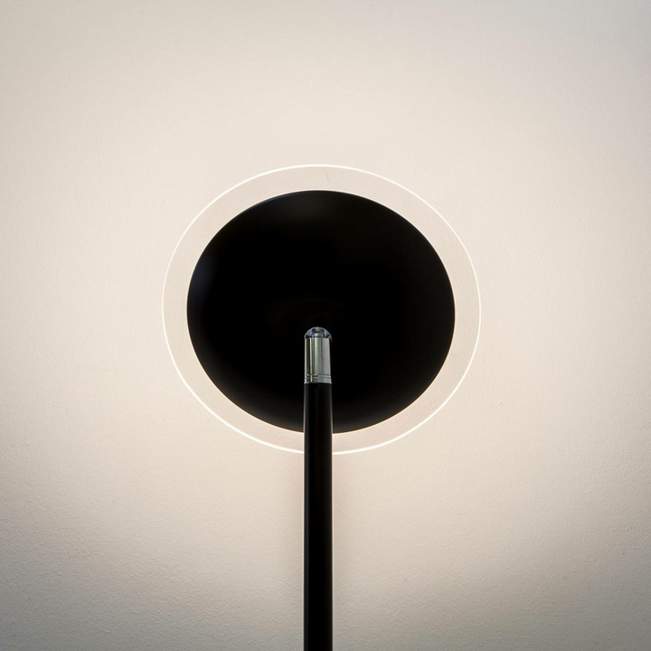 Lindby LED-Deckenfluter Malea Stehlampe Lampe Leuchte Wohnzimmerlampe Schwarz