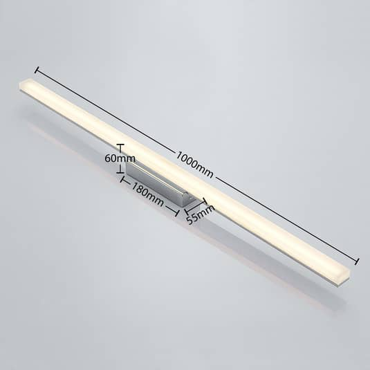 Lindby Levke LED-Deckenlampe Deckenlampe Lampe Leuchte Badezimmer Bildleuchte