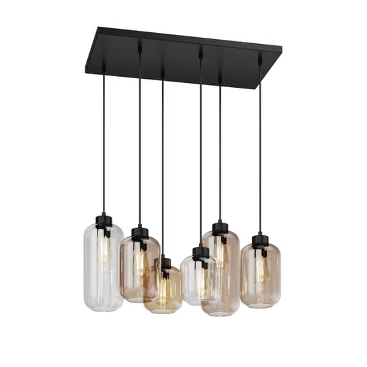 Euluna Hängeleuchte Marco Brown Deckenlampe Pendelleuchte Wohnzimmerlampe E27