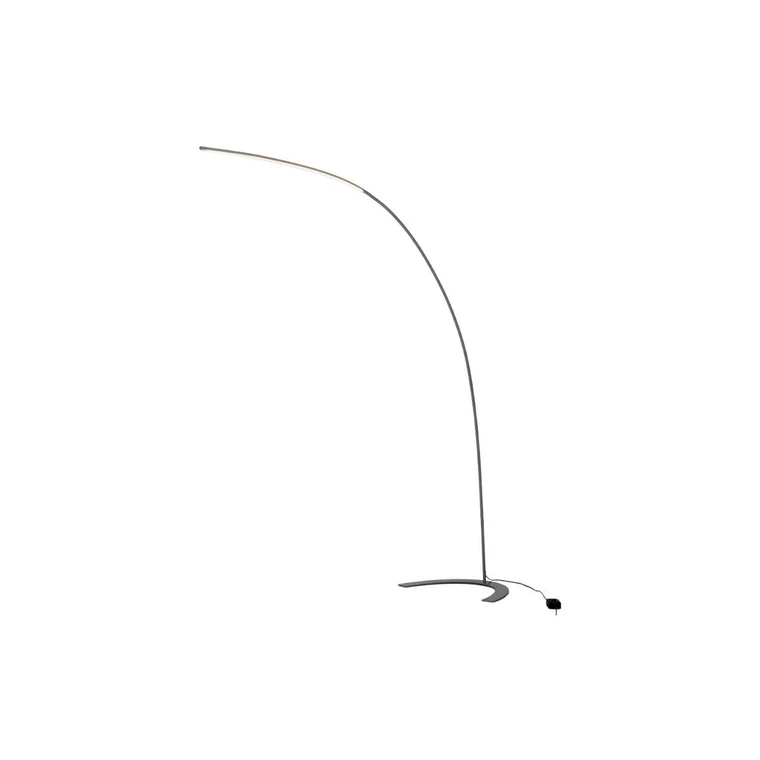 B-Ware Lindby Stehlampe Bogenlampe Danua Led Silber Metall Leselampe Wohnzimmer