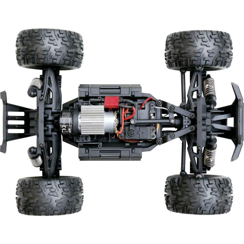 B-Ware Reely Raw Blau Brushed 1:14 Rc Modellauto Monstertruck Elektro Allradantrieb 4 W