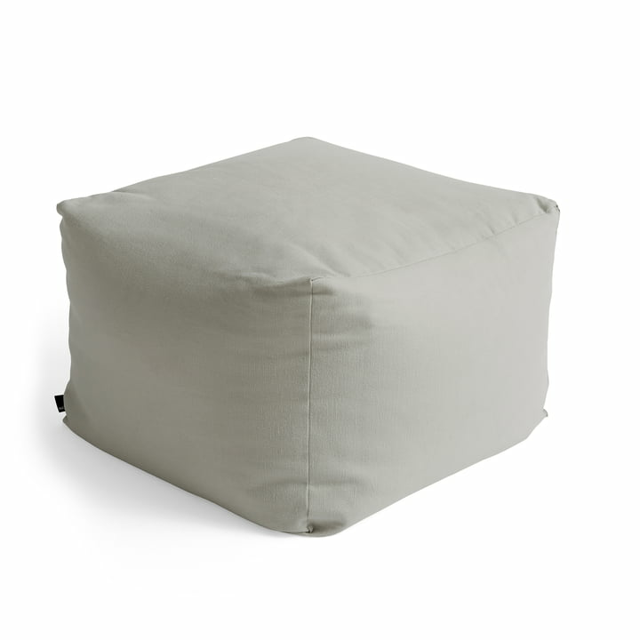 Hay Planar Pouf H 40 cm hellgrau Sitzpouf Sitzhocker Hocker Sitzsack EPS-Kugeln