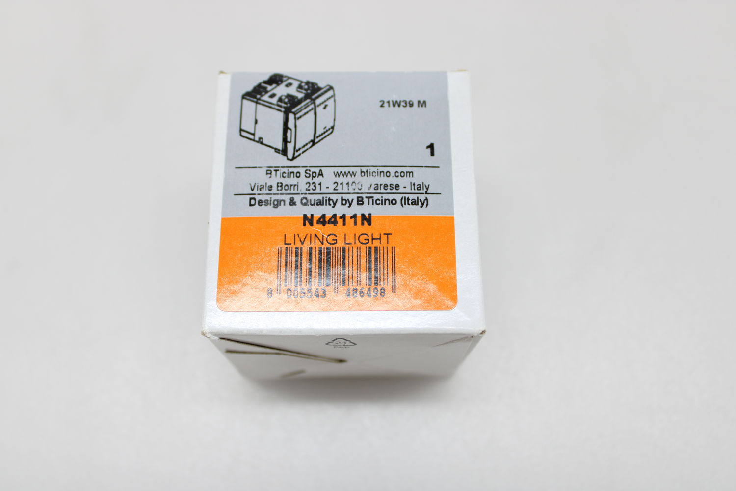 Legrand Dimmer Living&Light Lichtschalter Licht Lampendimmer Schalter Dimm Weiß B-Ware - 8005543486498